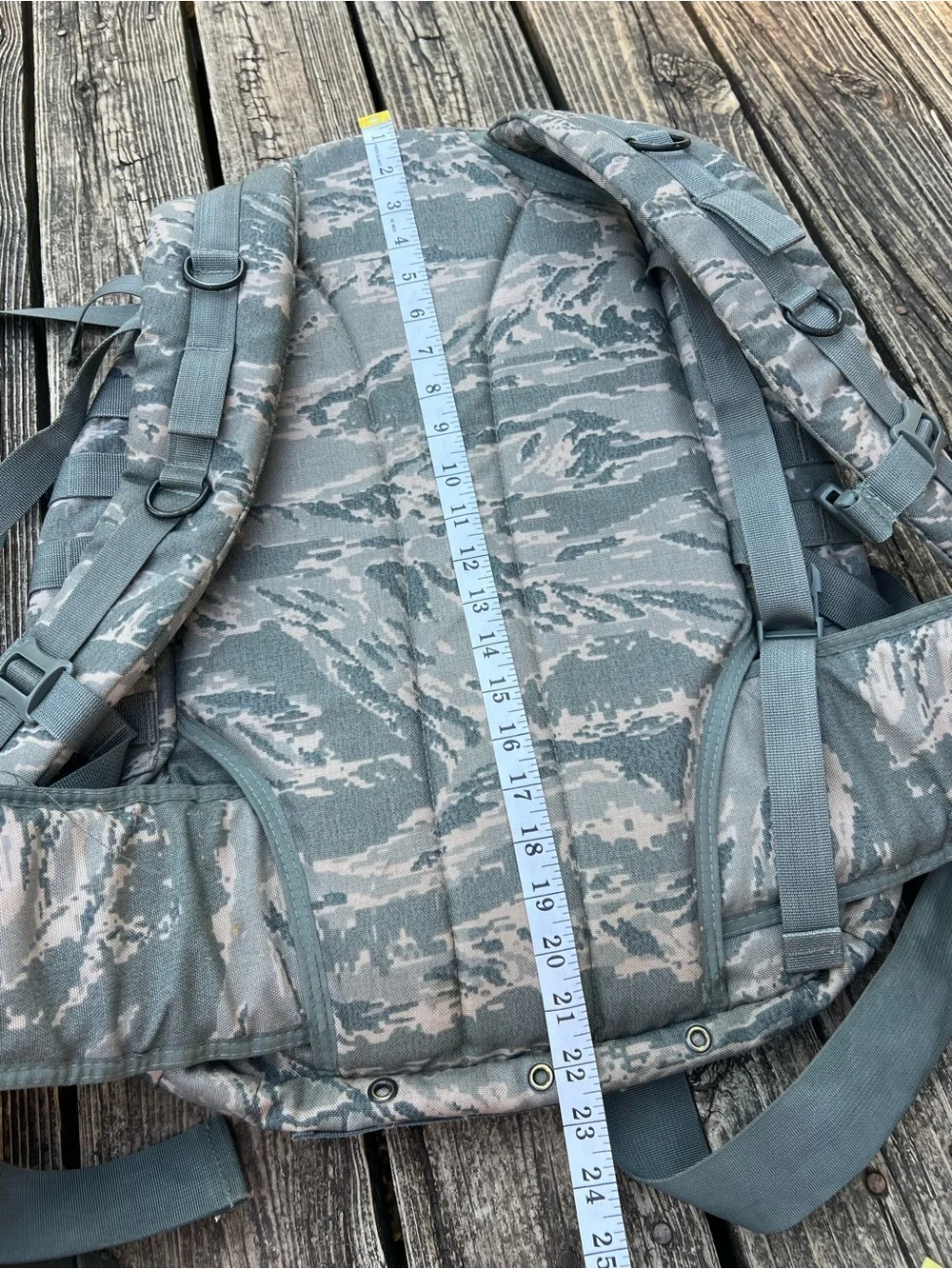 GCS Military Tactical Camo Large Heavy Duty Backpack Bag Made In USA